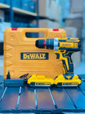 DeWALT 48V Cordless Drill Machine Kit (40N.m Torque) – Portable Electric Screwdriver & Drill Set with Dual Batteries & Carry Case